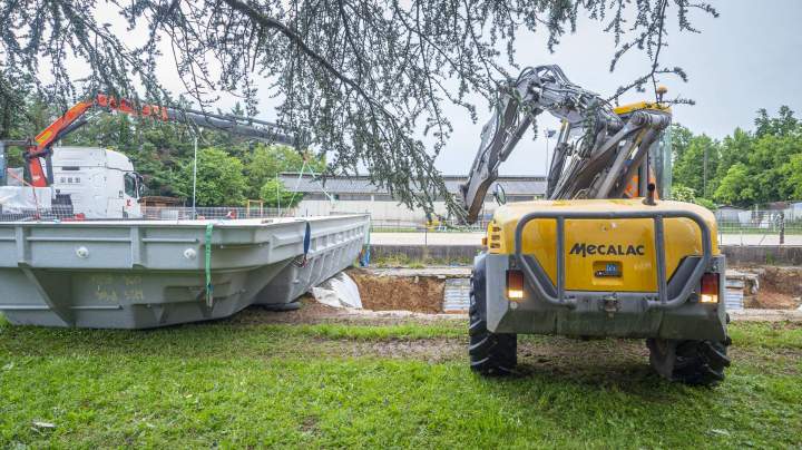 Installation de piscine coque Valence