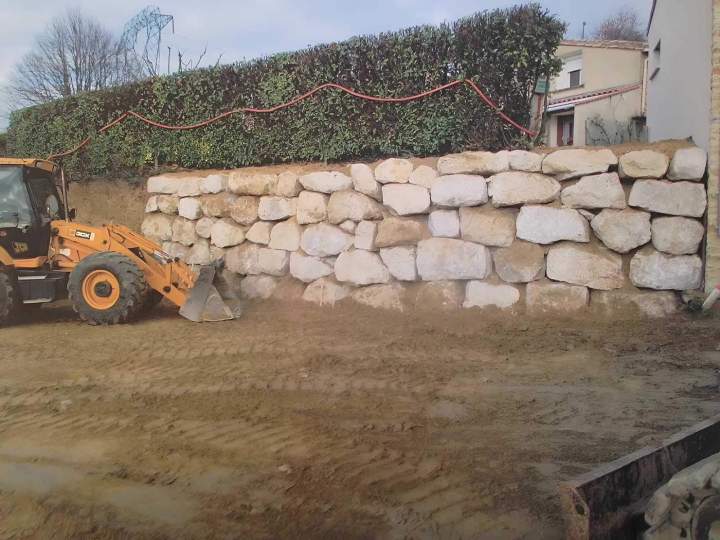Construction soutènement Valence