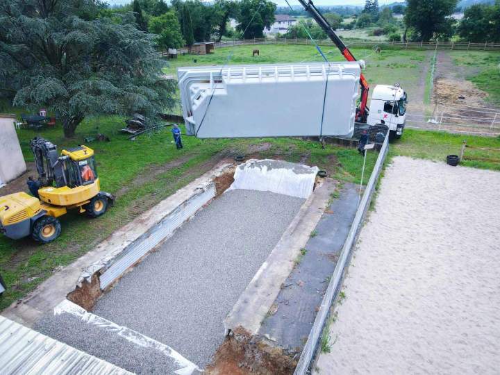 Travaux d'installation de piscine Valence