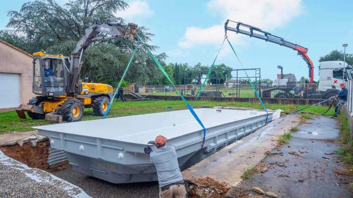 Installation de piscine Valence